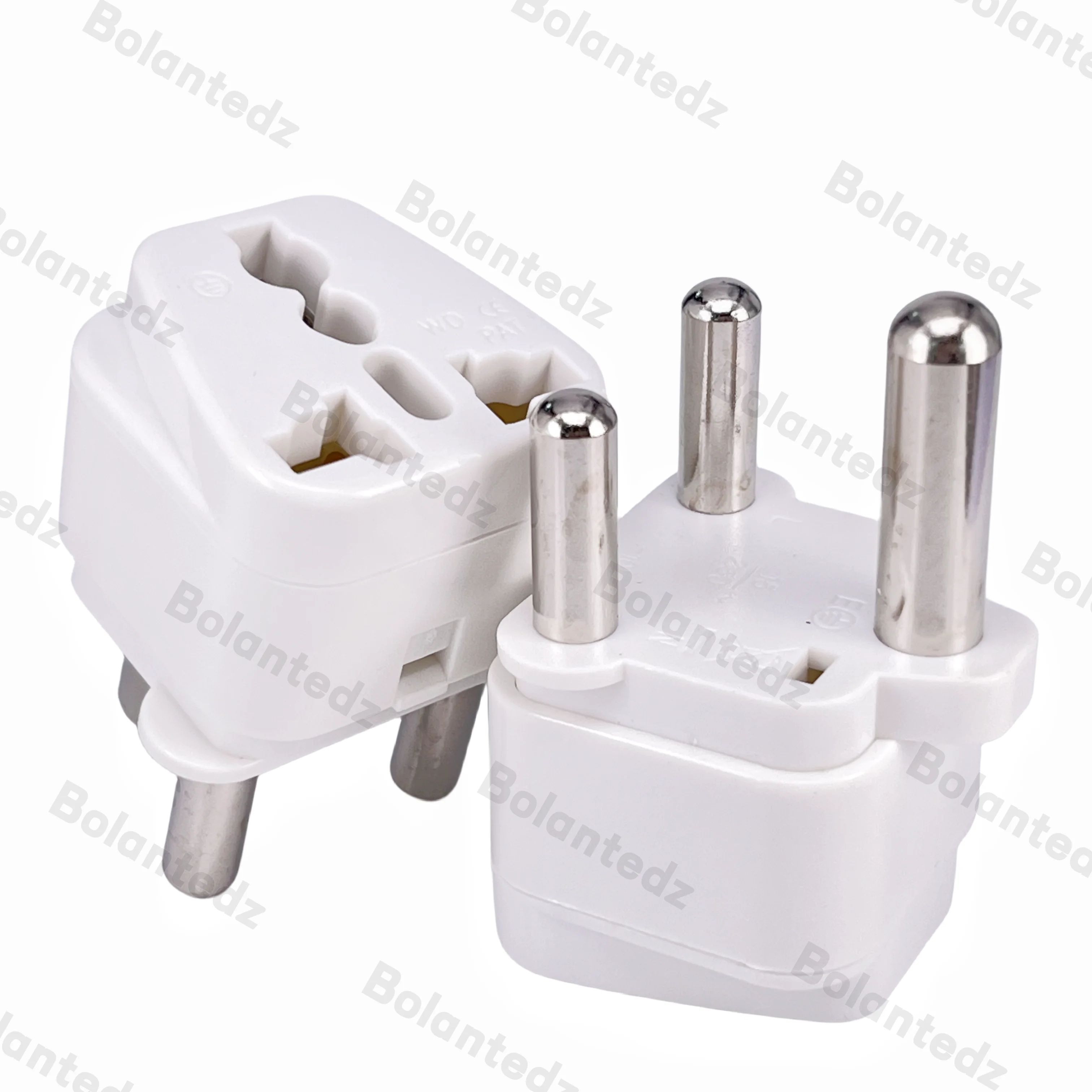Universal Type M South Africa Power Plug Adapter - 10A/15A 250V for International Travel Conversion