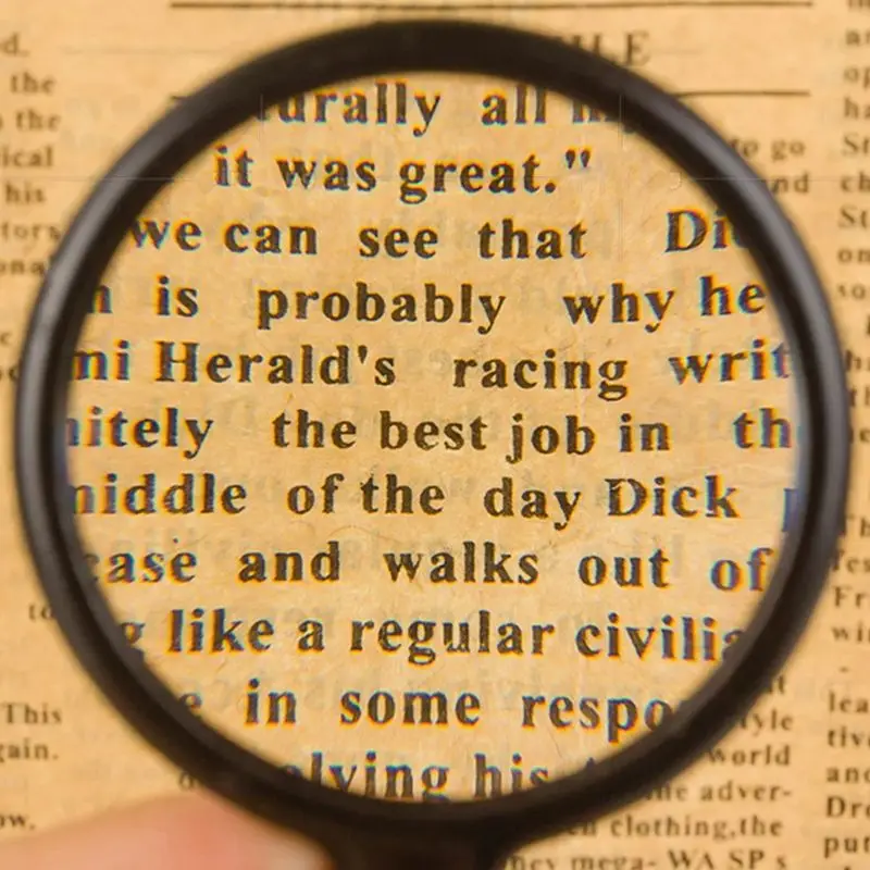 Portable Handheld 8X Magnifier Leather Magnifier Loupe Pocket Magnifying Glass Reading Monocle Jewelry Loupe Gift Glasses Lupe jewelry magnifier jewelry magnifying glass magnifying glass reading magnifier