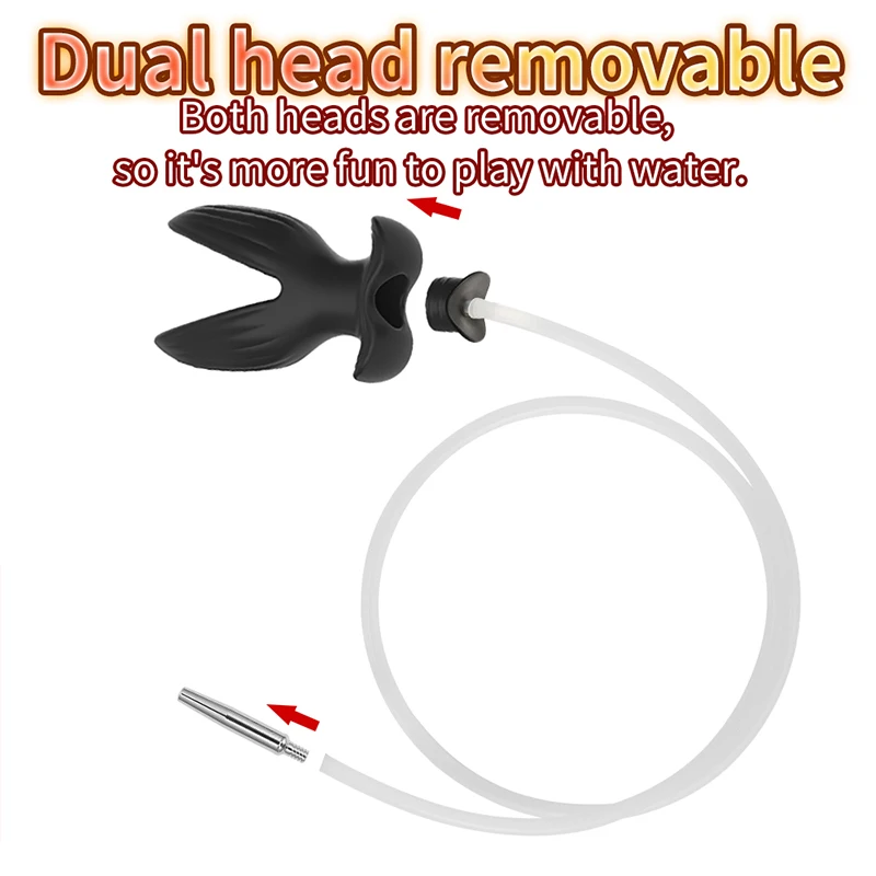 Male Chastity Catheter With Piss Urinal Flow Into Butt Plug Sexual slavery Irritatio Anal Plug Penis sheath Fetish Sex BDSM Toys penis chastity cage chastity lock sex toy chastity cage accessory anal sex toy