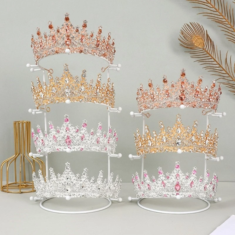 Chouchou à Bijou – Crown – Avec Accent Cristal – Neuf Avec étiquettes – Livraison Offerte