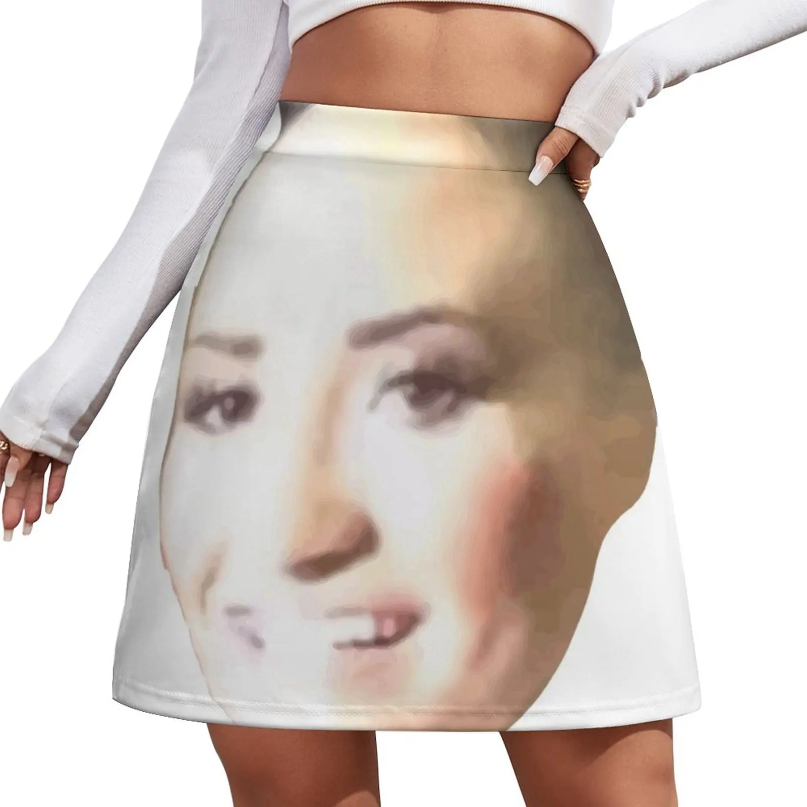 Poot Lovato Meme Mini Skirt skirts women summer 2023 skorts for women Summer dress clothing women summer 2023