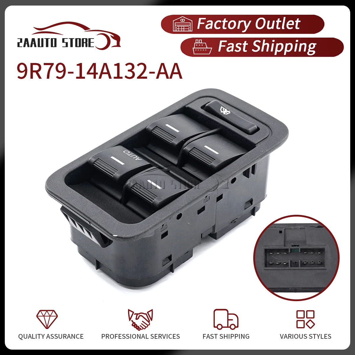 9R79 14A132 AA For Ford Territory 2004 2014 Electric RHD Master Car