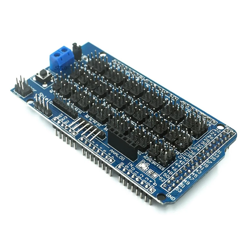 Per Arduino Mega Sensor Shield V1.0 V2.0 Scheda Di Sviluppo Di Espansione Dedicata Mega 2560 Sup Iic Bluetooth Sd Parti Di Robot Fai Da Te