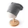 100%Wool Curl Brim Bonnet Hat for Women&Men Winter Autumn Ear Protect Cashmere Beanies Knitted Soft Warm SKi Cap SKullies 2