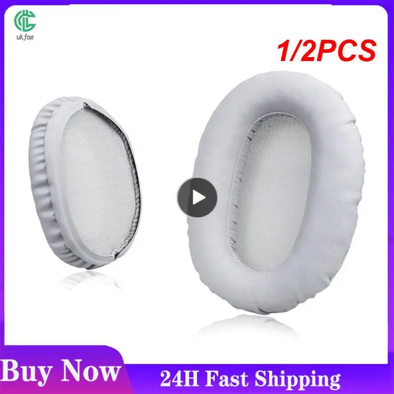 1/2 Pz Cuscinetti Di Ricambio Cuscinetti Per Le Orecchie In Schiuma Cuscino Cuscino Copertura Tazze Paraorecchie Parti Di Riparazione Per Mpow H20 Cuf