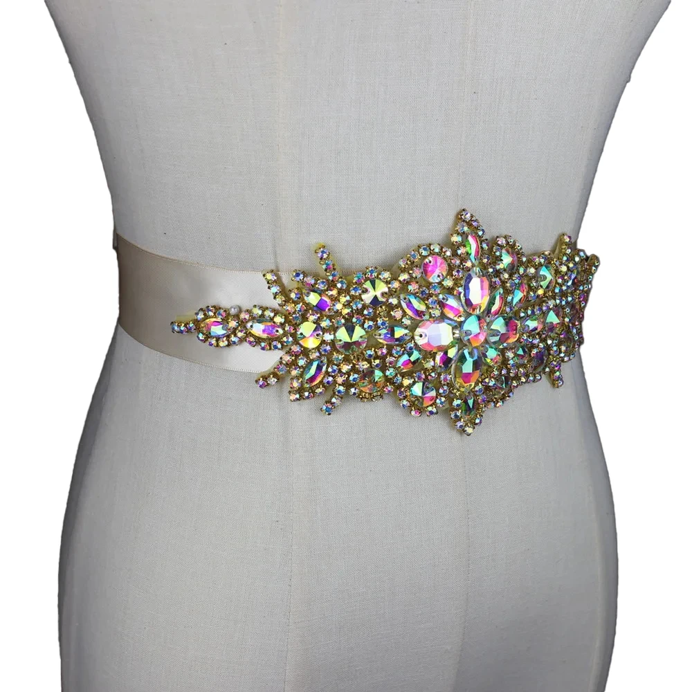 Wedding Dress Belt Bridal Ribbon Waistband Sash Belt Accessories Evening Dress Prom