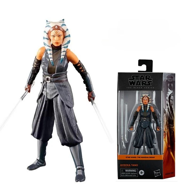 15Cm Original Star Wars The Black Series Ahsoka Tano Action Figure Gift Collection