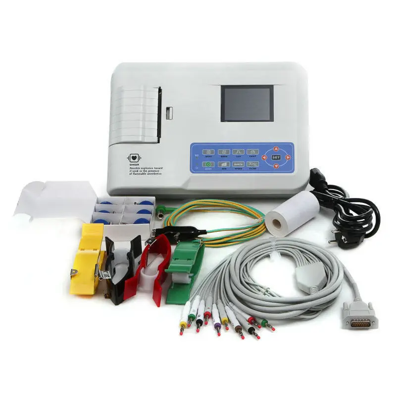 

CONTEC RTS ekg ecg monitor Electrocardiograph which can collect 12-lead ECG signal