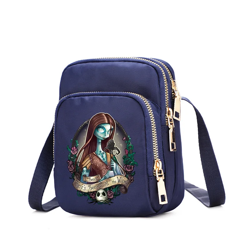 Disney The Nightmare Before Christmas Jack Sally Women's Shoulder Bag Handbag Casual Female Handbag Womens Crossbody Bag Anime 3