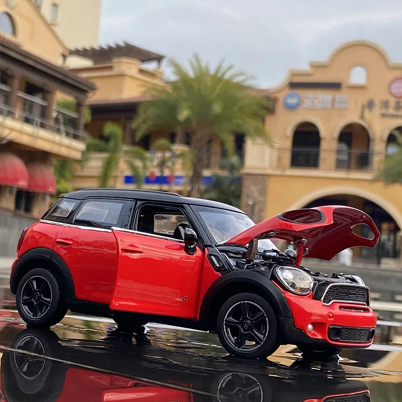 1/24 Mini Countryman Alloy Car Model MINI Coopers Simulation Diecasts Metal Toy Vehicles Car Model Collection Childrens Toy Gift 4