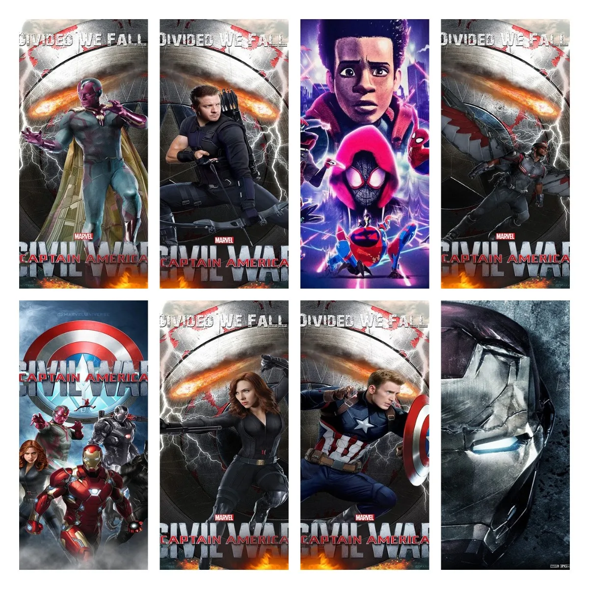 5D Diy Diamond Painting Mosaic Kit Disney Avengers Infinity War Movie Marvel Full Drill Ricamo Per Living Kids Room Decor