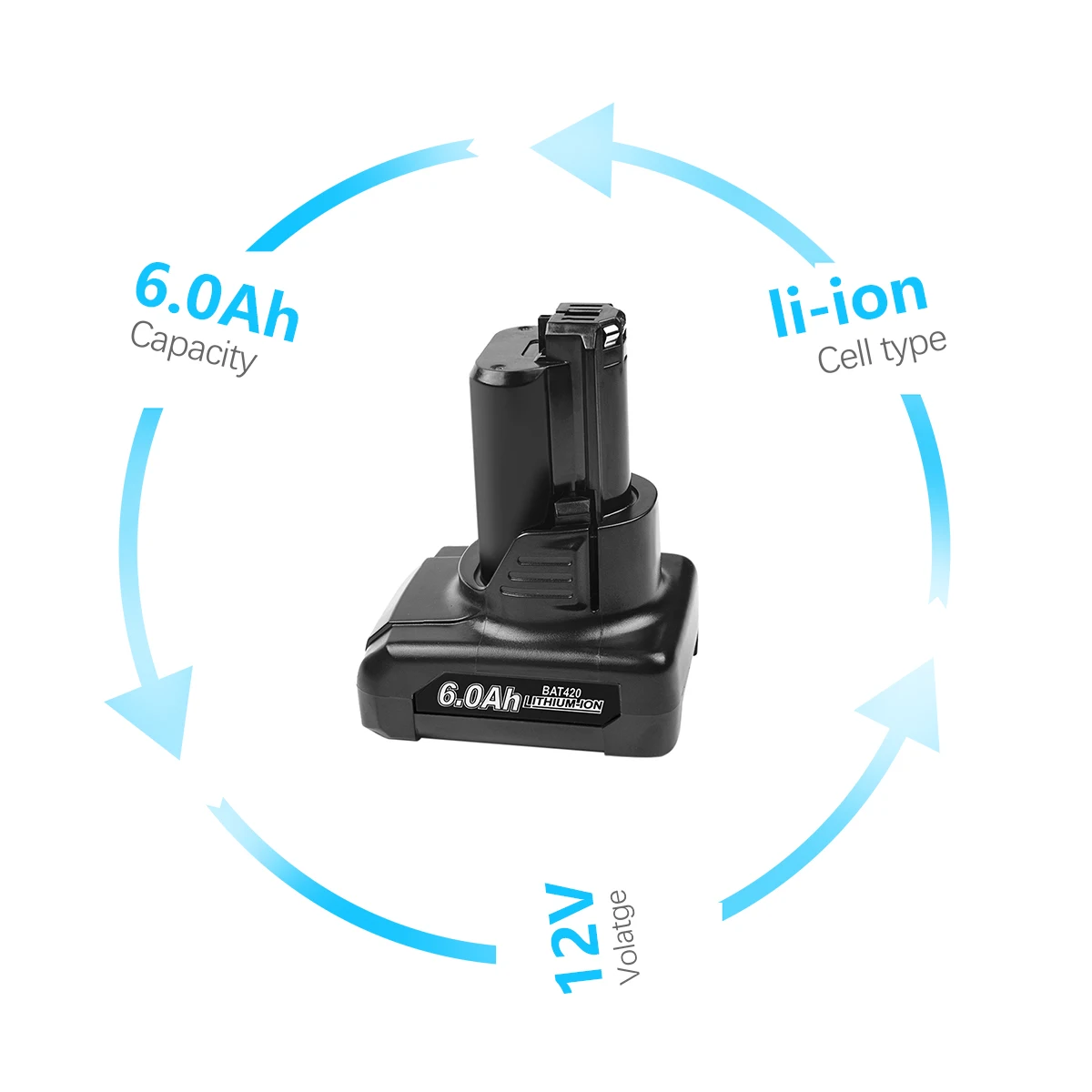 para Bosch Professional 12V System GBA 12V