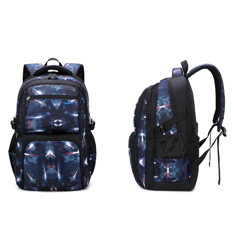 Boys Backpacks 3 Pieces Sets School Bags Large Size Bag For Teenagers Children Knapsack Big Boy Backpack Middle School Students - 3