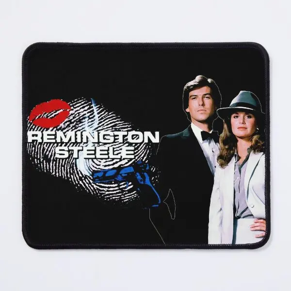 Remington Steele Retro Throwback 80S Tri Mouse Pad Pc Carpet Gamer Play Desk Stampa Computer Da Gioco Mousepad Table Mens