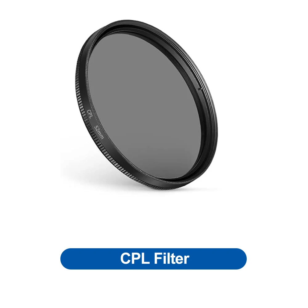 Starlight Clip-on Camera Lens with CPL Filter - 52mm Thread