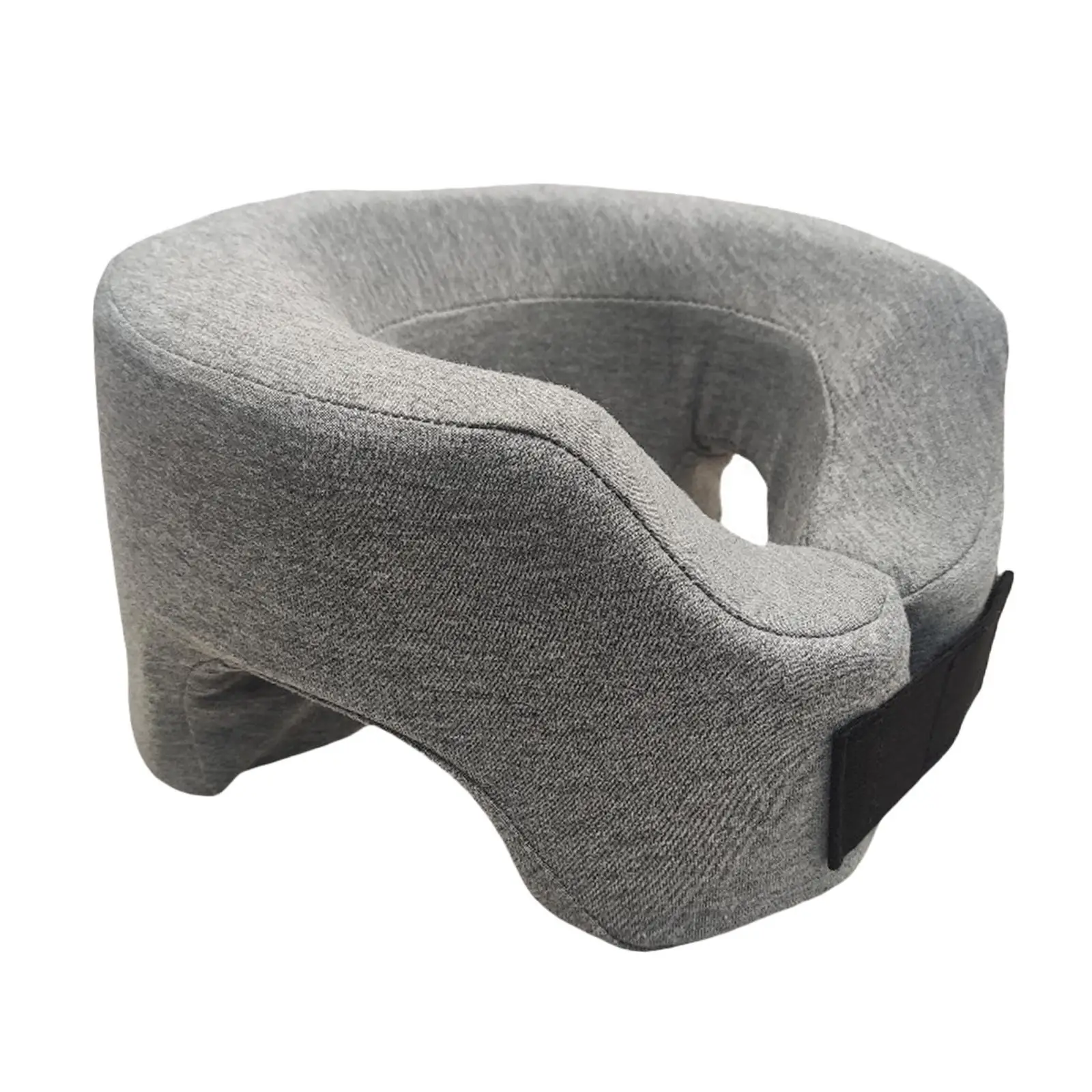 Face Down Sleeping Pillow Soft for Long Flights Travel Contoured Support 3