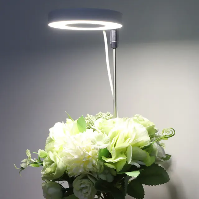 Kis Led -Es Növények Termesztése Lámpa Grow Lights A Beltéri Magassága És Automatikus Időzítő Usb Lámpái - Image 4