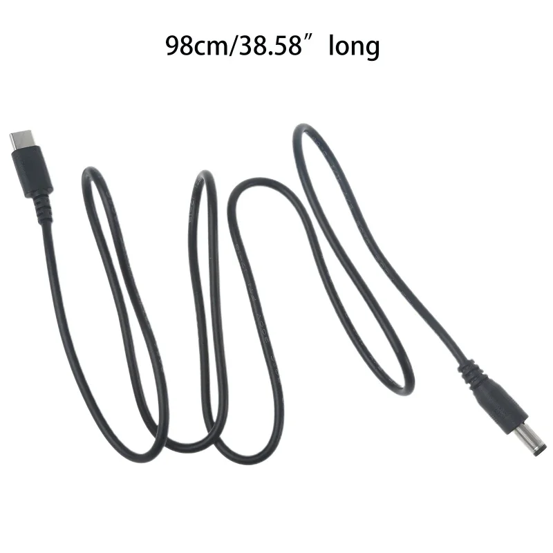 Cavo USB Tipo C PD A DC 24V 1A (5.5x2.1mm) - Alimentazione Per Luci LED, Fotocamere, Stampanti 3D - 3