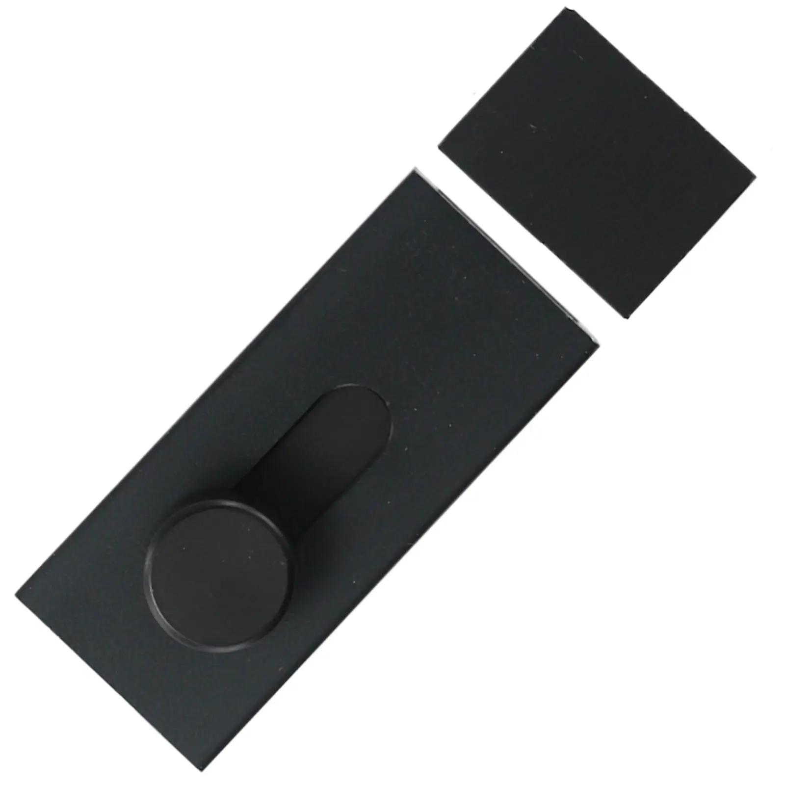 

1pcs Aluminum Alloy No Hole Punch Door Buckle Security Lock Thickened Room Door Latch Anti-barn Door 80mm