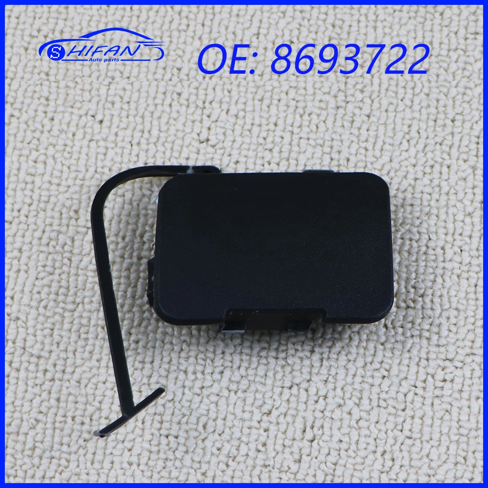 8693722 Front Bumper Tow Hook Cover Lid Plug Trim front bumper tow hook eye cover trailer hitch cap For Volvo XC90 2003-2006 866