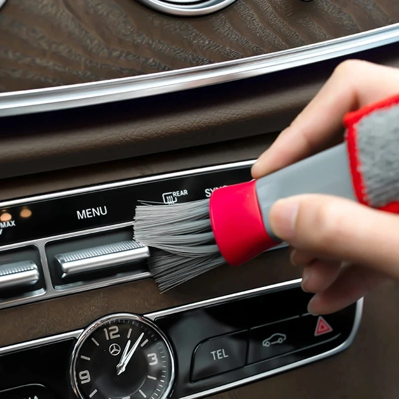 Car Air-Conditioner Outlet Cleaning Tool Multi-purpose Dust Brush Car Accessories Interior Multi-purpose Brush Cleaning Brush 3