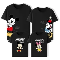 Summer New Parent-child Outfit Family Of Three And Four Pure Cotton Cartoon Short Sleeved Round Neck T-shirt 1