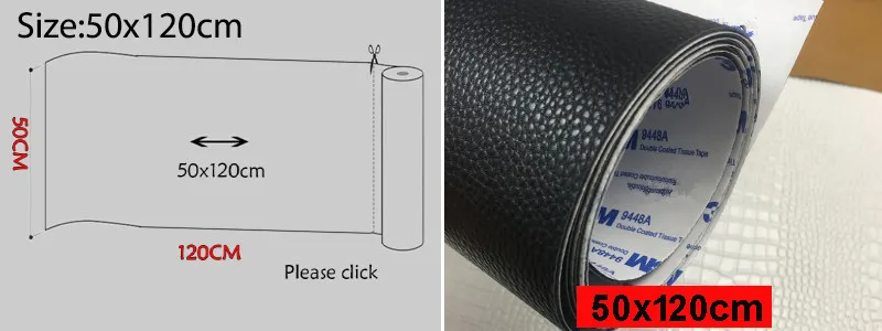 20x30cm Self Adhesion Litchi Faux Synthetic Leather Patches Big Size Multicolor PU Sofa Hole Repair Sticker Table Bed Decoration