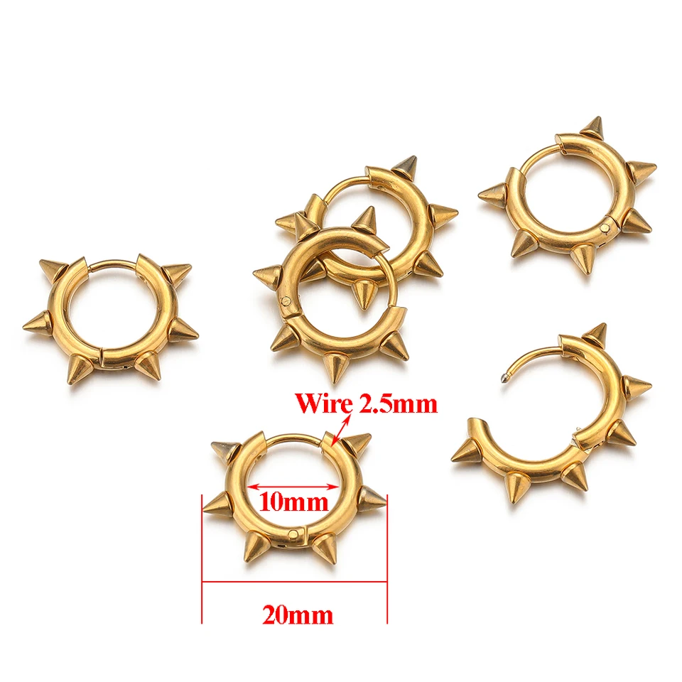 391＊ゴールドトライアングル フープ　10個 391＊ゴールドトライアングル フープ 10個