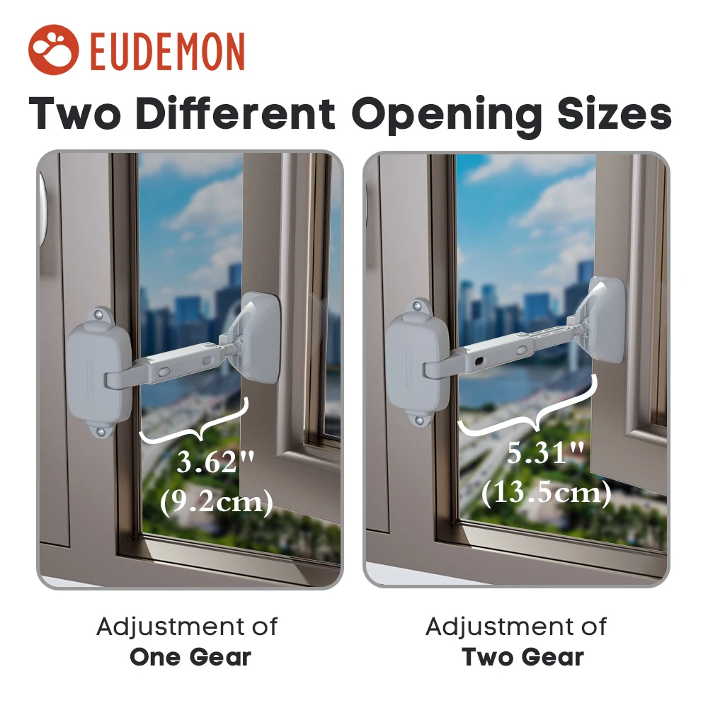 Child Protection Window Restrictor Adjustable Window Lock Child Safety Stopper Falling Prevention Locks Limiter 1PC