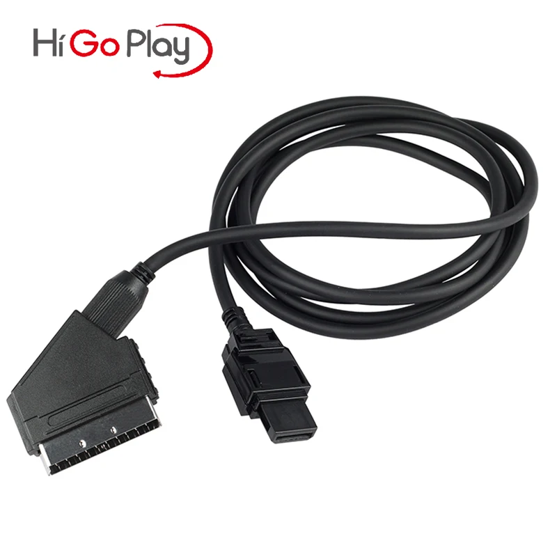 Rgb Scart Cable For Nes Game Console Tv Av Lead Replacement Connection Game Cord Wire