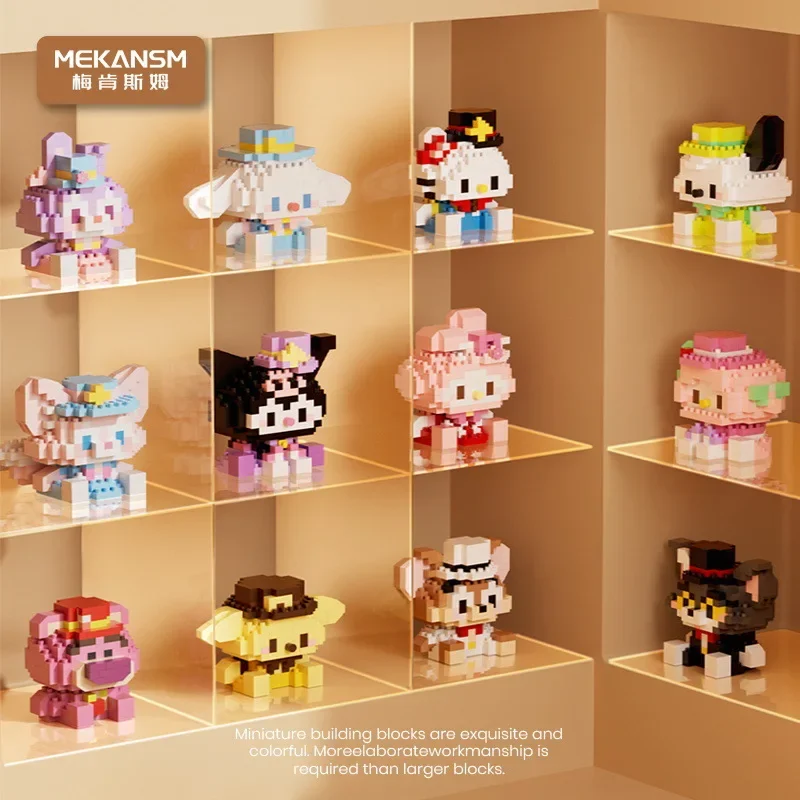 

Игрушка-конструктор Melody Kulomi Hello cat Pacha, игрушка для детей