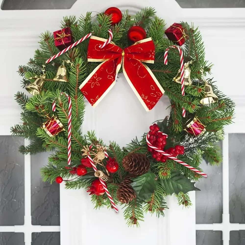 Christmas Candy Cane Ornaments - Plastic Tree Hanging Decorations 10010 Pcs
