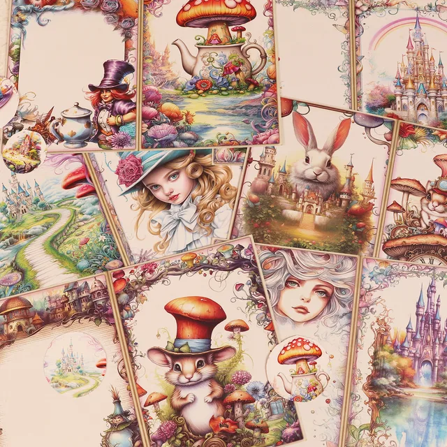 Fantasy Wonderland Junk Journal Set 3