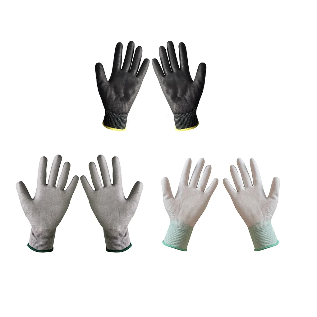 

Work Protective Glove Gloves Electrician Hand Protector with PU Coating