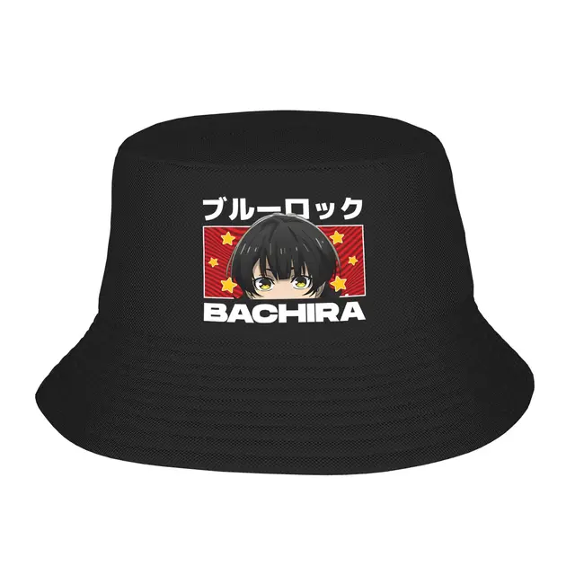 Women Bucket Hat Blue Lock Bachira Peeker Spring Headwear UV Protection Outdoor Sport Fishing Hats  Irish Country Hat Gift 1