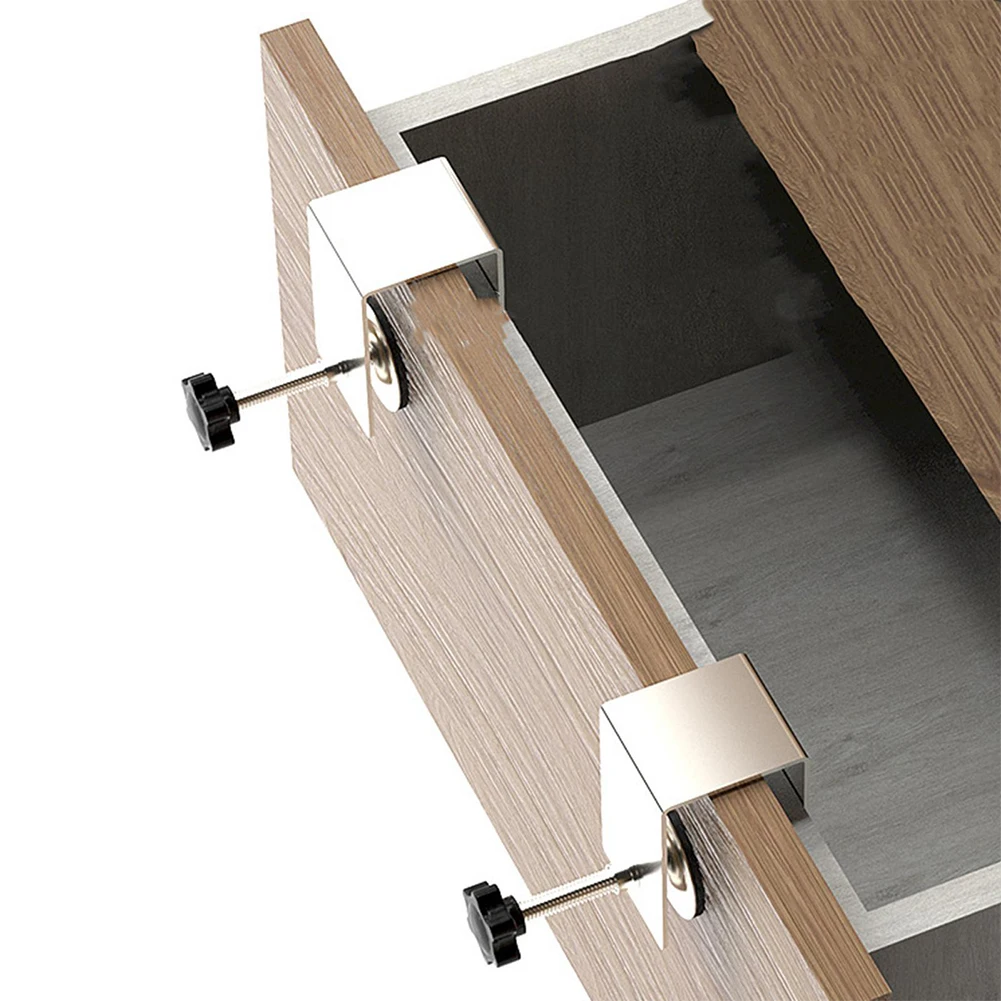 Outil Réglable Pour Ferrures D'armoire, Gabarit De Perçage Pour Le Travail Du Bois, Gabarit De