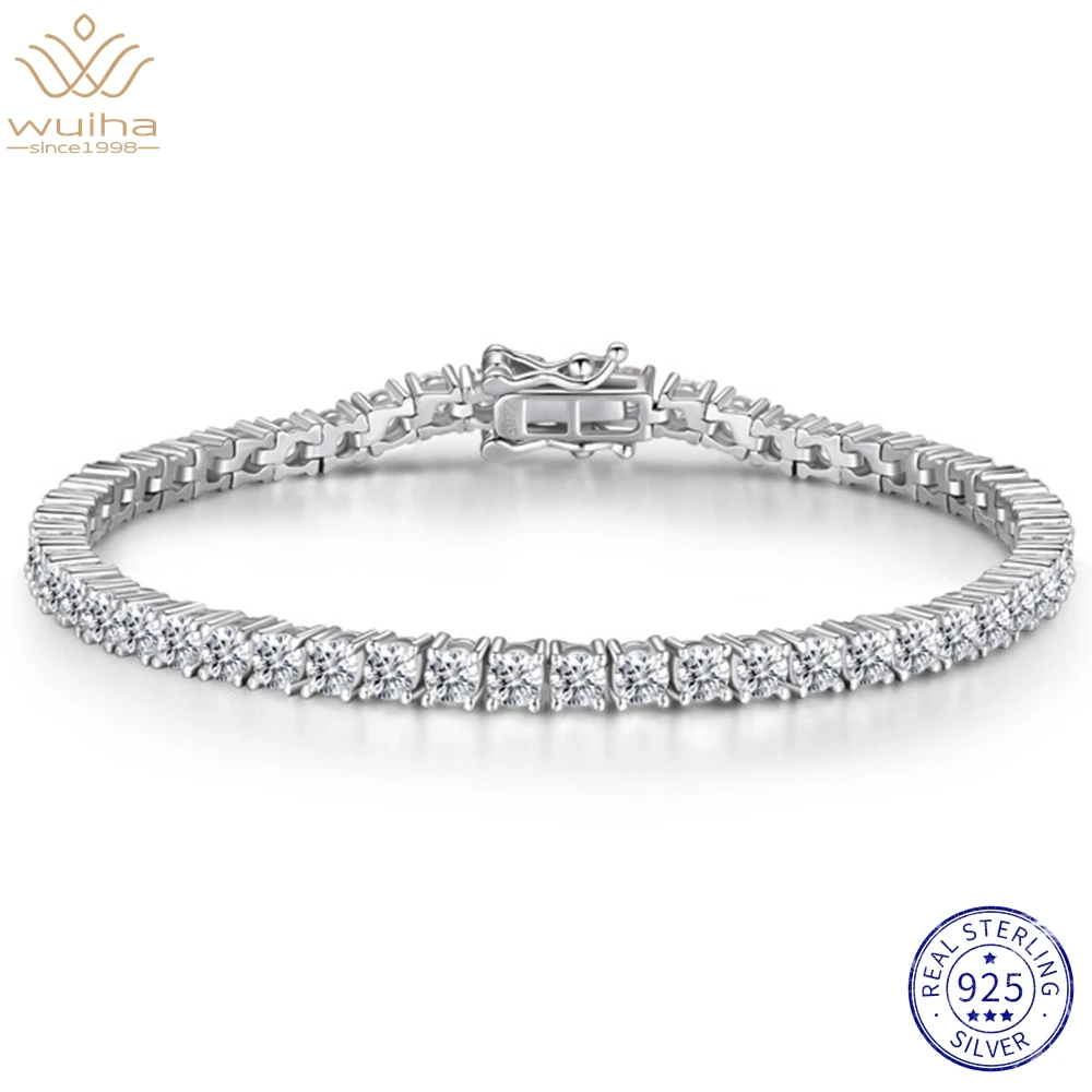 【関税・送料無料】Shapes Studio★Cubic Tennis ブレスレット Sterling Silver Tennis Bracelet Diamonds | Tennis Bracelet