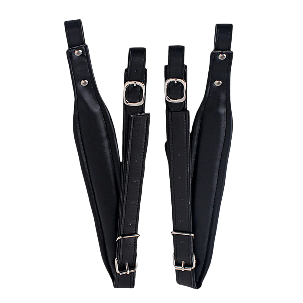 

1 Pair Accordion Straps Shoulder Harness Straps for Bass Accordions E01 ( Black )