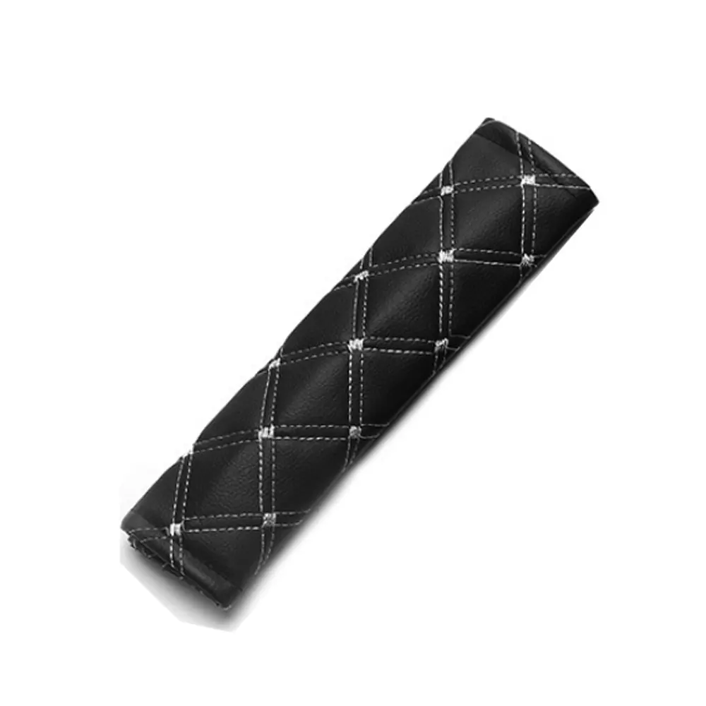 Car Accessories 1Pc Universal PU Car Seat Belt Cover Plush Shoulder Pad for Kids Adults Interior
