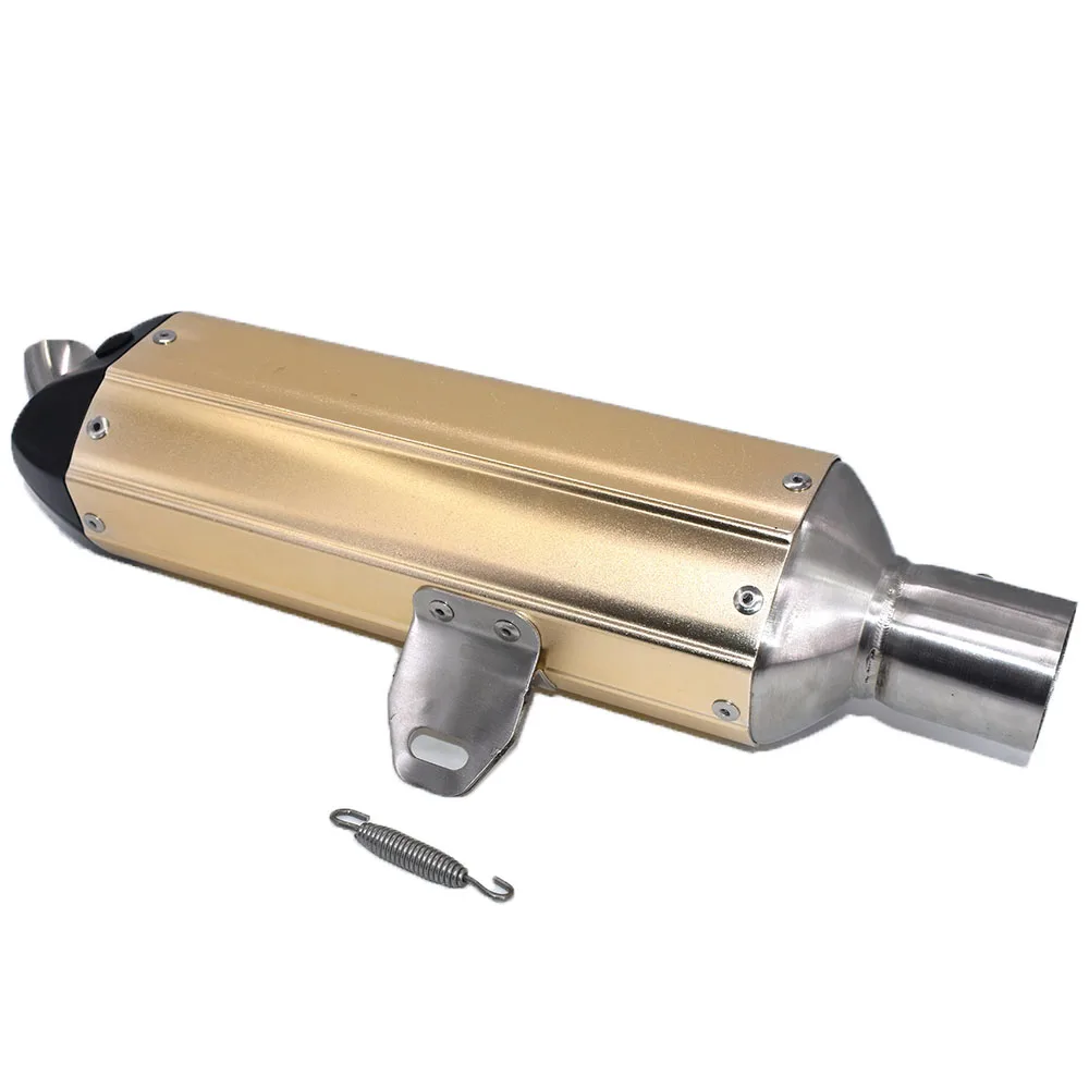 Motorcycle exhaust muffler pipe suitable for 250cc 350cc 600cc ATV off-road vehicle modification accessories