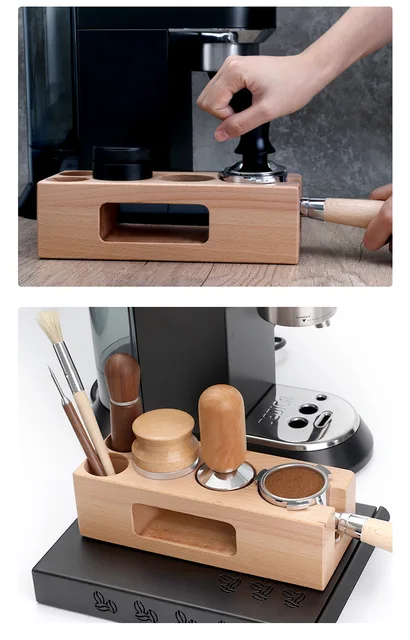 TAMPONE CAFFÈ ESPRESSO, aghi in acciaio inox, agitatore a polvere