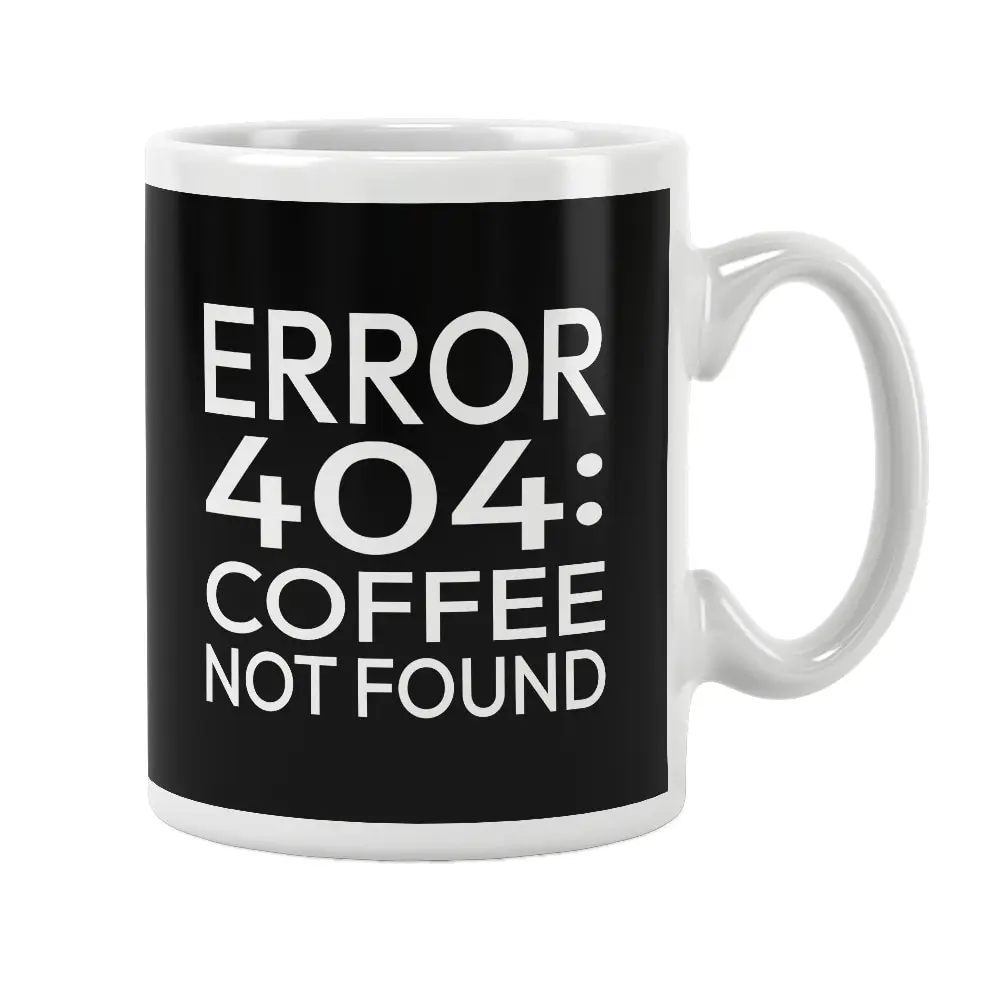 Ошибка 404: кофейная кружка белая чайная чашка компьютерный