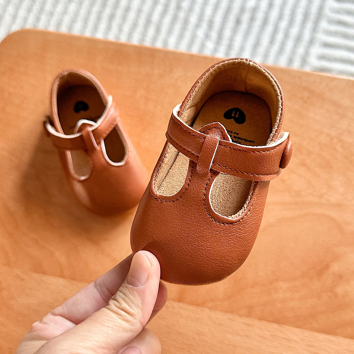 Baby Girls Shoes Multicolour Princess Toddlers Shoes Soft Soled Non-Slip Crib Shoes First Walkers 0-18M 4