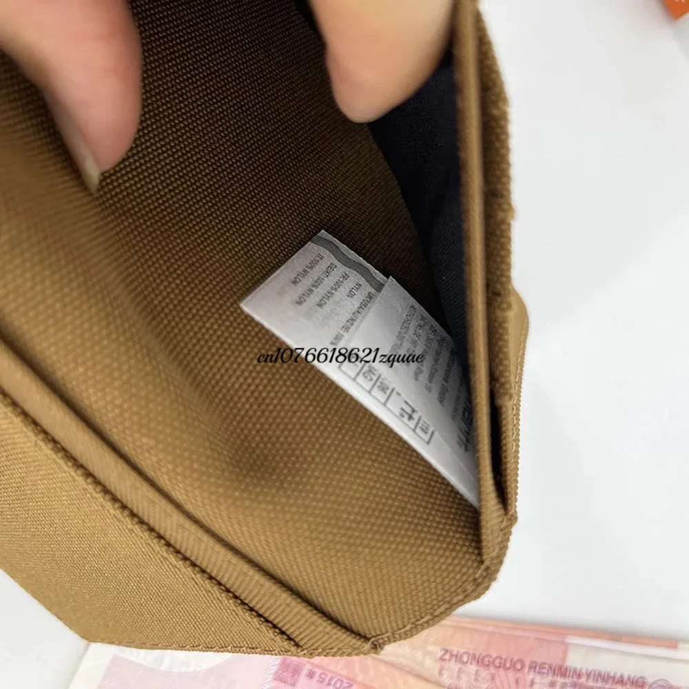 Carhartt Wip 유니섹스 트렌디 브랜드 지갑, 긴 캔버스 학생, 청년 트렌드 개성 지갑, 남녀공용