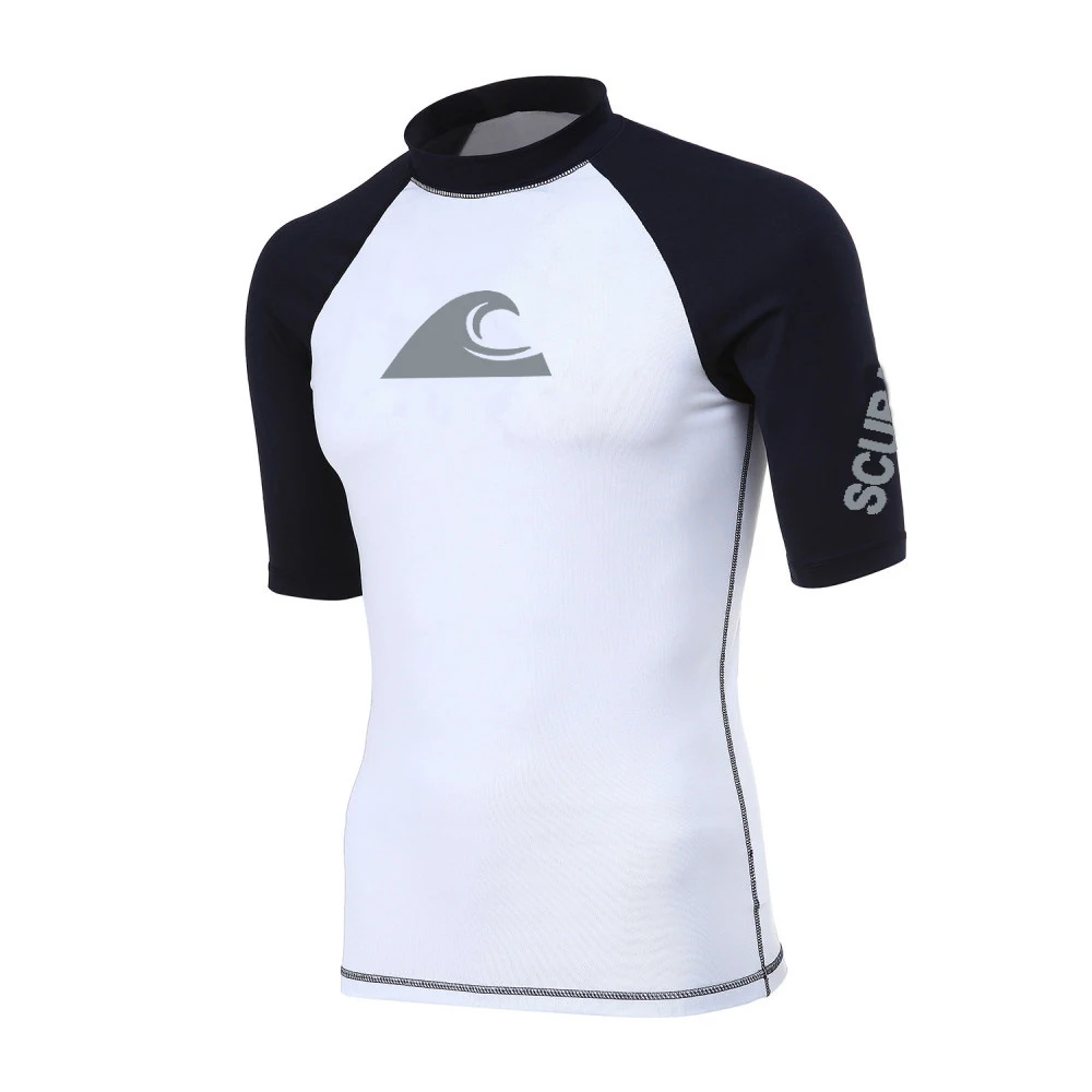 Men's New Beach UV Protection T-Shirt Swimming Long-Sleeved Water Sports Swimming Motorboat Surfing Sun Protection Clothing