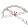 180 Degree Adjustable Protractor Stainless Steel Angle Gauge 0-100mm/14mm/15mm Round Head Caliper Measuring Ruler 1