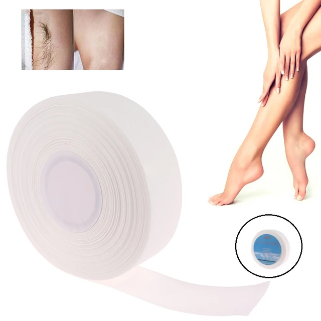 100pcs Wax Paper Roll High Quality Depilation Depilation Depilation Wax  Strip Paper Leg Depilation Tool - AliExpress