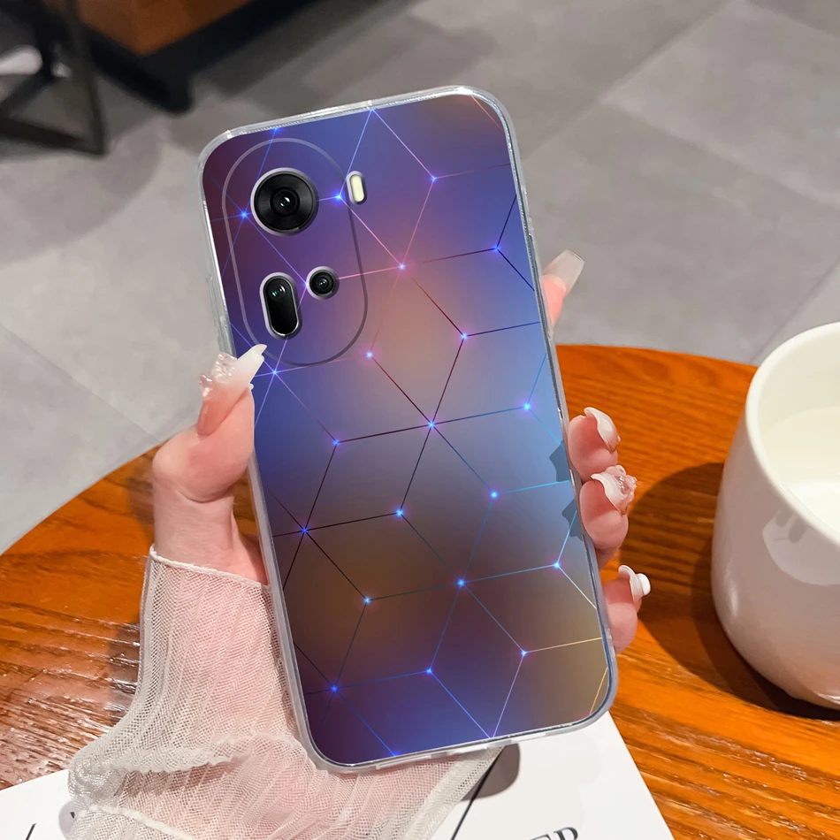 Clear Protective Silicone Anti-Drop Phone Case