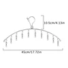 6-20Pegs Stainless Steel Clothes Drying Hanger Windproof Clothing Rack Clips Sock Laundry Airer Hanger Underwear Socks Holder 3