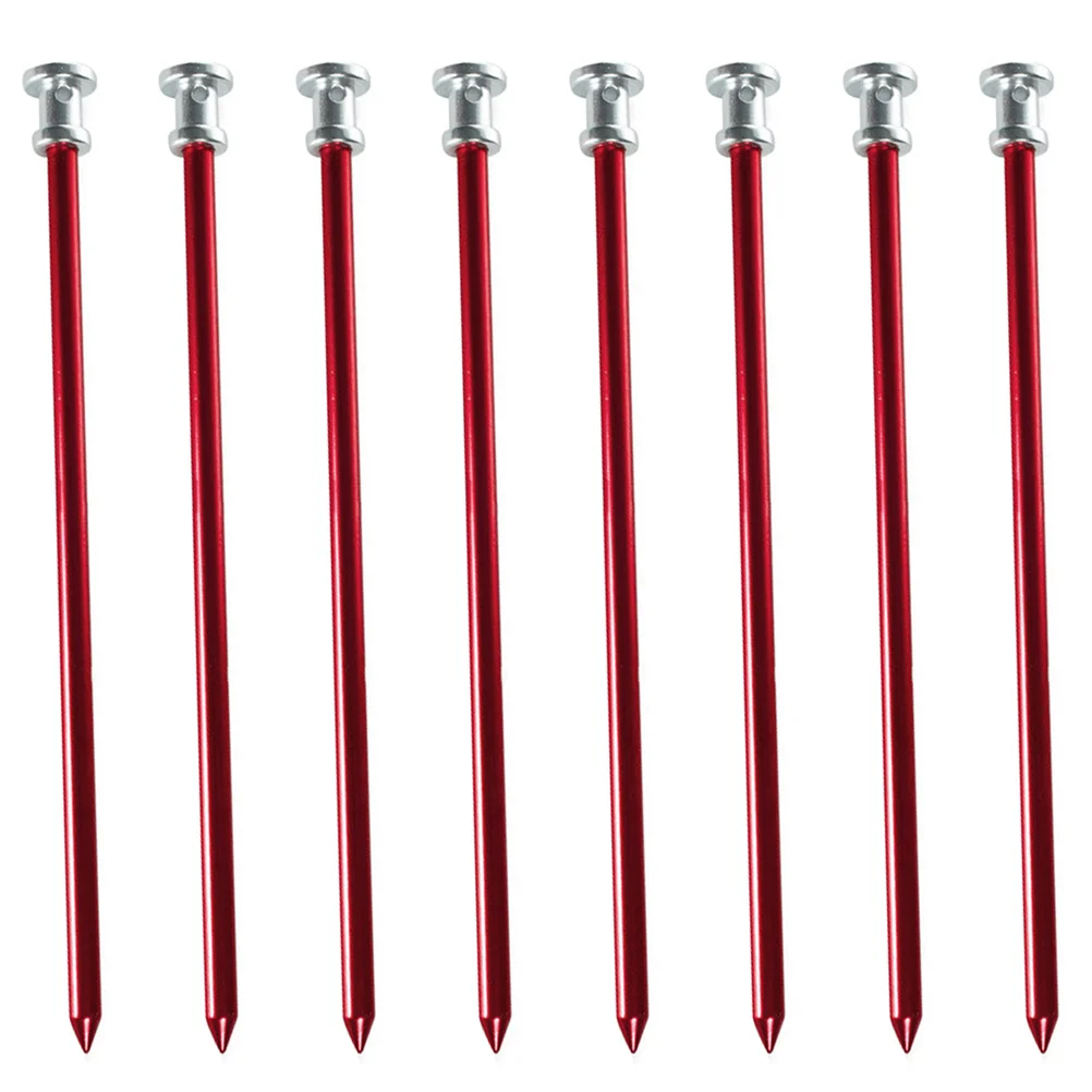 

8 Pcs Ground Nail Outdoor Camping Tent Stakes Picnic Accessories Nails Tarpaulin Child